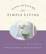 Lists to Live By for Simple Living
