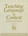 Teaching Language in Context Workbook