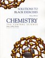 Chemistry the Central Science Solutions to Black Exercises Eighth Edition