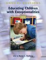 Annual Editions Educating Children with Exceptionalities 12/13
