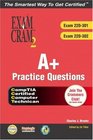 A Certification Practice Questions Exam Cram 2