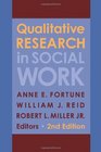 Qualitative Research in Social Work Second Edition