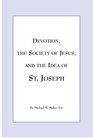 Devotion the Society of Jesus and the Idea of St Joseph