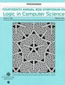 14th Symposium on Logic in Computer Science Proceedings July 25 1999 Trento Italy