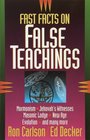 Fast Facts on False Teachings