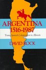 Argentina 15161987 From Spanish Colonization to Alfonsin