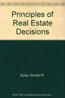Principles of Real Estate Decisions
