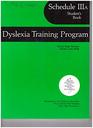 Schedule IIIA Student's BookDyslexia Training Program