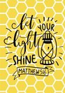 Let Your Light ShineBible Verse Journal Notebook with Christian Scripture Quote Inspirational Gifts for Religious Men  Women