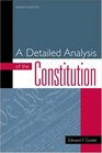 A Detailed Analysis of the Constitution