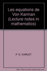 Les equations de Von Karman
