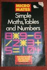 Simple Maths Tables and Numbers for BBC and ELECTRON