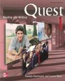 Quest Reading and Writing 2nd Edition  Level 1   Student Book w/ Full Audio Download