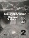 Exploring Creation with Physical Science 2nd Edition Solutions  Tests