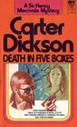 Death in Five Boxes (Sir Henry Merrivale, Bk 8)