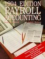 Payroll Accounting 1994 Edition