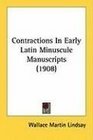 Contractions In Early Latin Minuscule Manuscripts