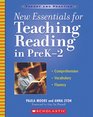 New Essentials for Teaching Reading in PreK2 Comprehension Vocabulary Fluency