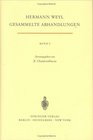 Gesammelte Abhandlungen Band 1 bis 4 FOUR VOLUME SET