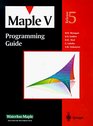 Maple V Programming Guide  Release 5