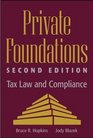 Private Foundations  Tax Law and Compliance