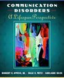 Introduction to Communication Disorders A Life Span Perspective