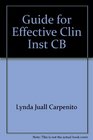 Guide for Effective Clin Inst CB