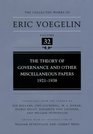 The Theory of Governance and Other Miscellaneous Papers 19211938