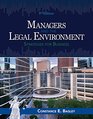 Managers and the Legal Environment Strategies for Business