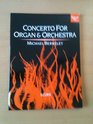 Concerto for organ  orchestra  score