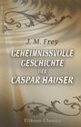 Geheimnissvolle Geschichte der Caspar Hauser Seine Erziehung Verfolgung und Ermordung