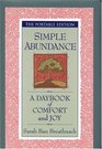 Simple Abundance : A Daybook of Comfort of Joy