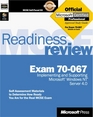 Microsoft McSe Readiness Review Exam 70067  Microsoft Windows Nt Server 40