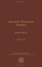 Analytic Function Theory
