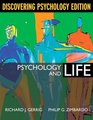 MyPsychLab with EBook Student Access Code Card for Psychology and Life Discovering Psychology Edition