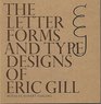 The Letter Forms  Type Designs of Eric Gill