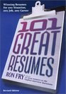 101 Great Resumes