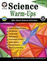 Science WarmUps Grades 5  8
