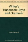 A Writer's Handbook: Style and Grammar