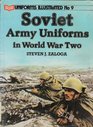 Soviet army uniforms in World War Two