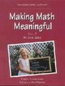 Making Math Meaningful 1 Student Book