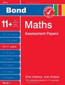 Bond Maths Assessment Papers 1011 Years Book 1