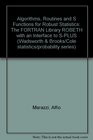 Algorithms Routines and s Functions for Robust Statistics The Fortran Library Robeth With an Interface to SPlus