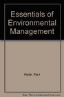 Essentials of Environmental Management