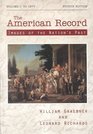 The American Record Volume 1 to 1877