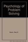 Psychology of Problem Solving