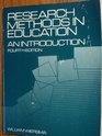 Research Methods in Education An Introduction