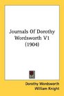 Journals Of Dorothy Wordsworth V1