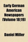 Early German American Newspapers