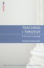 Teaching 1 Timothy From text to message